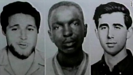 Michael Schwerner, James Chaney and Andrew Goodman