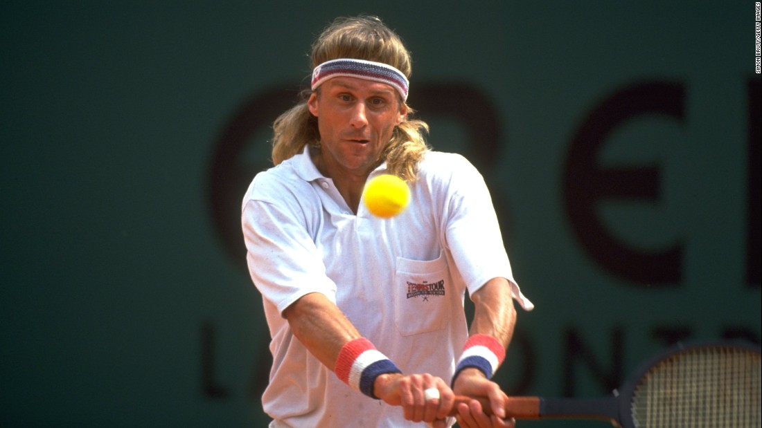 In 1991 the &quot;Ice Man&quot; made a comeback at the Monaco Open in Monte Carlo. When all the other players were using modern graphite rackets, the Swede turned up with an old wooden one and lost in straight sets to Spain&#39;s Jordi Arrese.