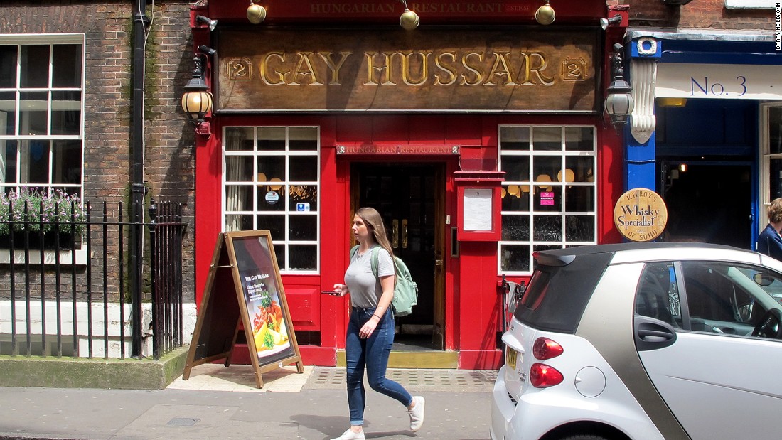 The wood-paneled &lt;a href=&quot;http://gayhussar.co.uk/&quot; target=&quot;_blank&quot;&gt;Gay Hussar&lt;/a&gt; has been a fixture of London&#39;s Soho for decades, serving traditional Hungarian cuisine to a clientele that often includes journalists and politicians.