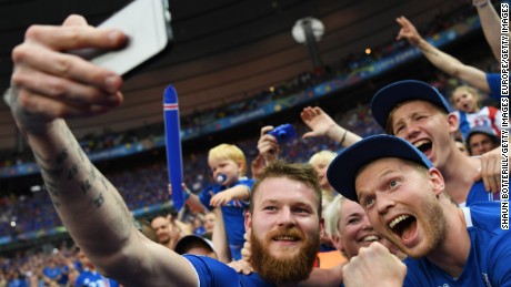 Iceland is the smallest ever nation to compete at the European Championship finals.
