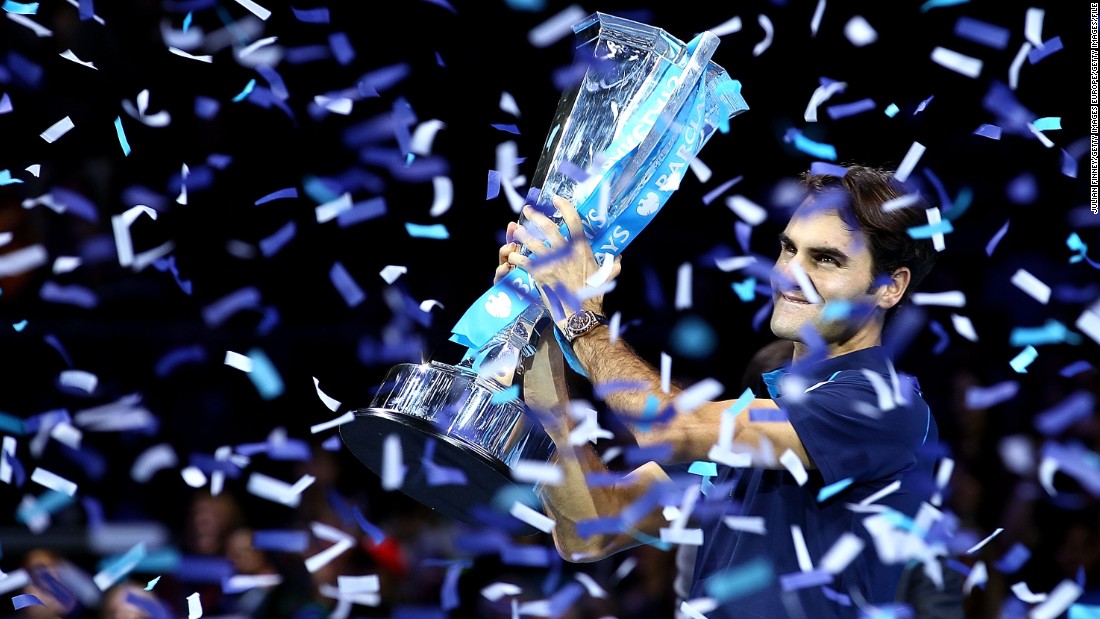 Federer has won the season-ending ATP championship a record six times. 