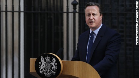 British PM announces resignation 