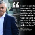 Quote graphic Sadiq Khan