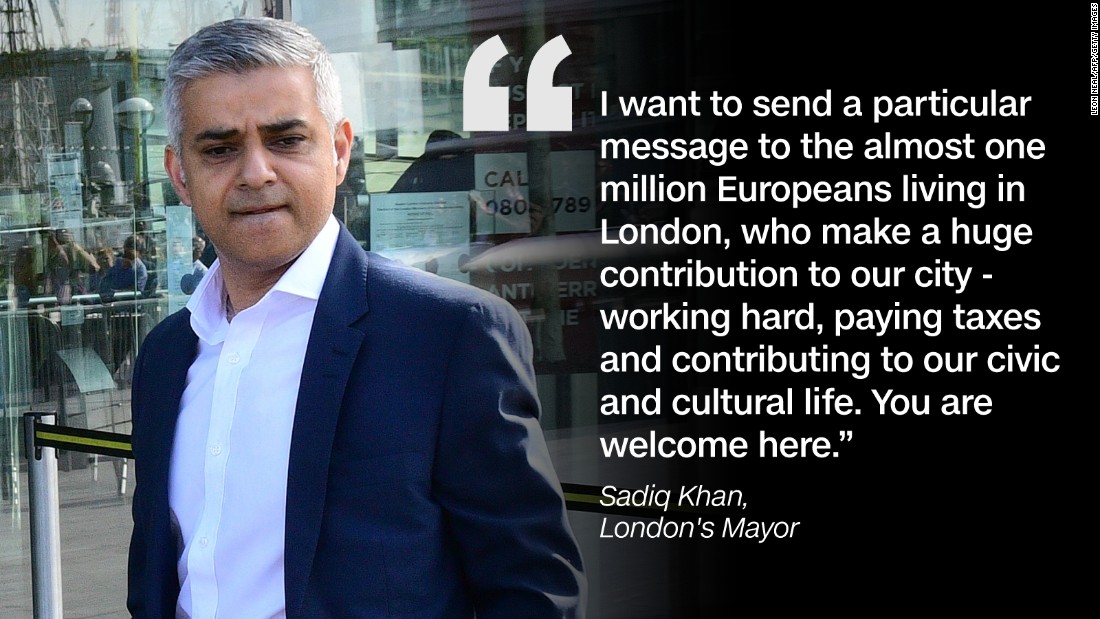 Quote graphic Sadiq Khan