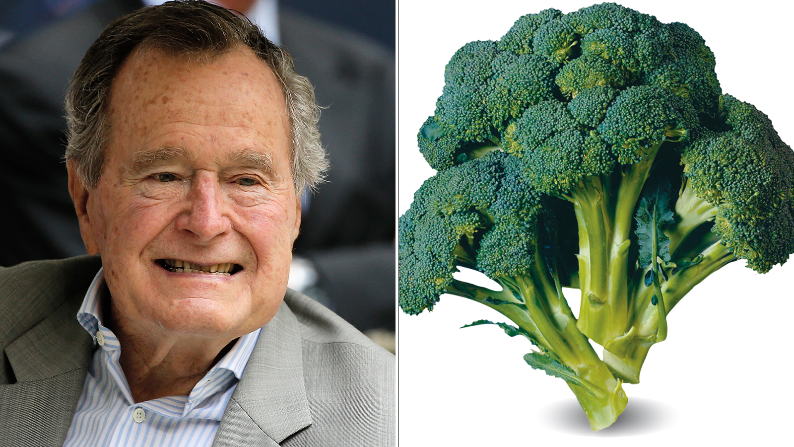 George H W Bush Still Hates Broccoli Cnn Politics