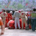 Ayrton  Senna crash 