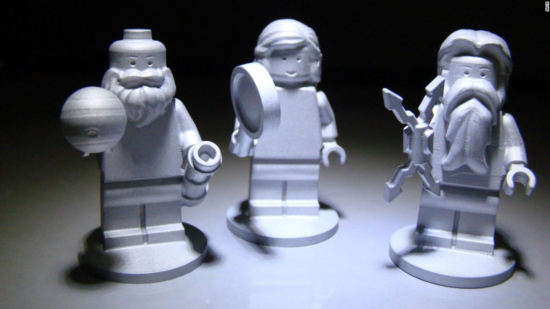 Three Lego figurines are flying aboard the Juno spacecraft. They represent the Roman god Jupiter; his wife, Juno; and Galileo Galilei, the scientist who discovered Jupiter&#39;s four largest moons on January 7, 1610.