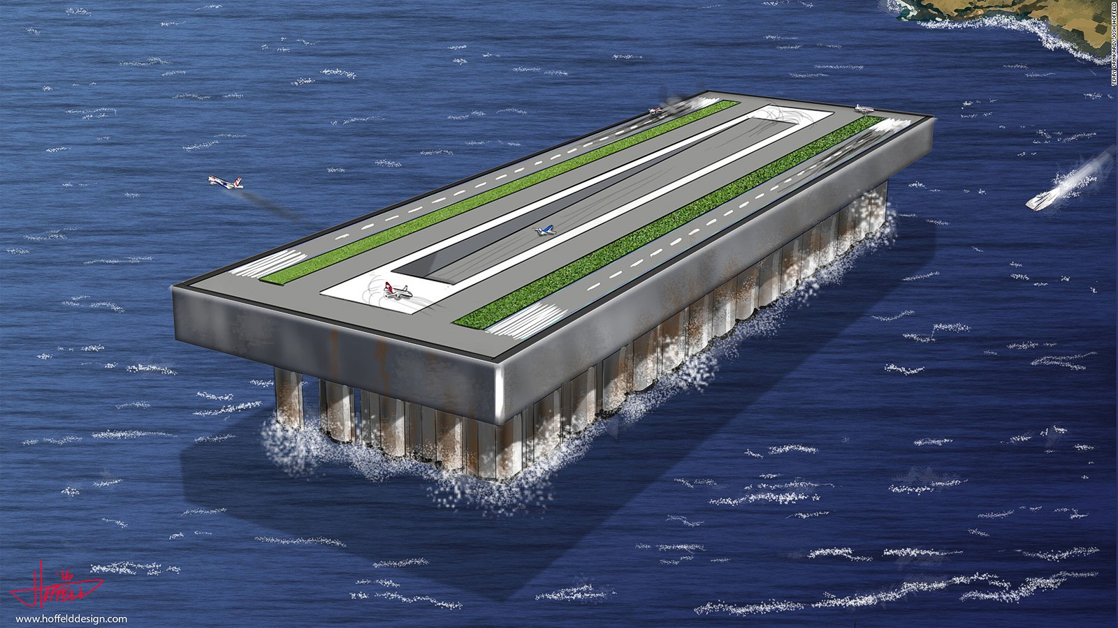 Floating Airports Could They Finally Happen Cnn Travel