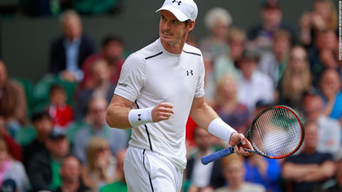 Another Wimbledon winner, Andy Murray, routed Yen-Hsun Lu 6-3 6-2 6-1 to progress. 