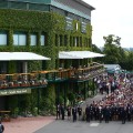 Wimbledon general view crowd