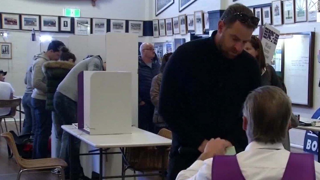 Polls Close As Australians Vote In Election Cliffhanger Cnn Video 