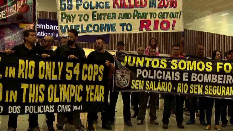 Rio police: We won&#39;t be able to protect you