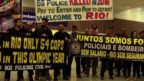 Rio police: We won&#39;t be able to protect you