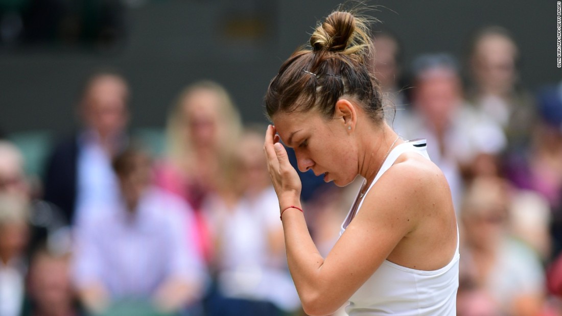 The German fourth seed won 7-5 7-6 (7-2) against Simona Halep, extending the Romanian world No. 5&#39;s wait for a first grand slam title. 