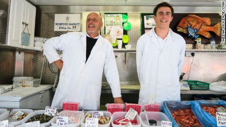 &quot;The Leave vote showed politicians that you can push us so far before we bite back,&quot; said Dave Crosbie, pictured with son Connor.