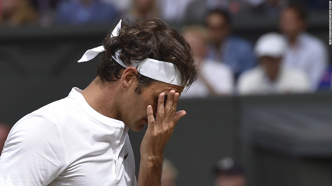 After losing the first set on a tie-break to the Croatian, Federer&#39;s customary grace evaded him in a second set fraught with errors.  