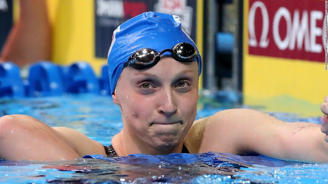 &lt;a href=&quot;http://edition.cnn.com/2016/07/06/sport/katie-ledecky-rio-2016-us-swimming/&quot;&gt;Katie Ledecky stunned the world at London 2012 &lt;/a&gt;by clocking the second fastest 800m time in history and winning the gold at the age of just 15. Since then, the U.S. star has set 11 world records and won every major international race she has competed in.