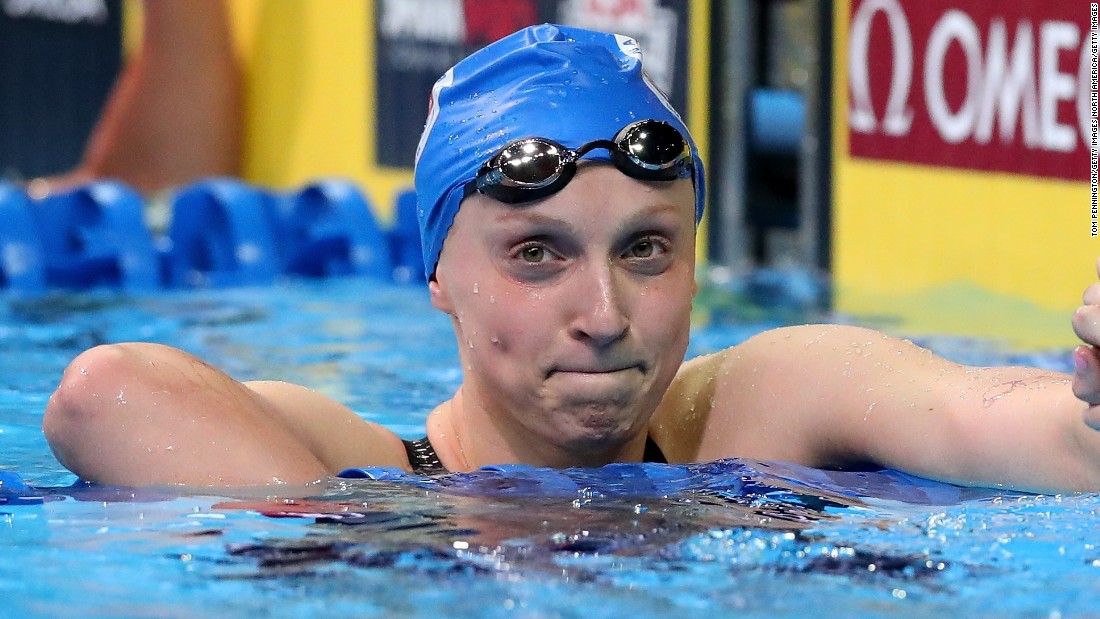 Katie Ledecky Extraordinary Standards For An Ordinary Teen Cnn