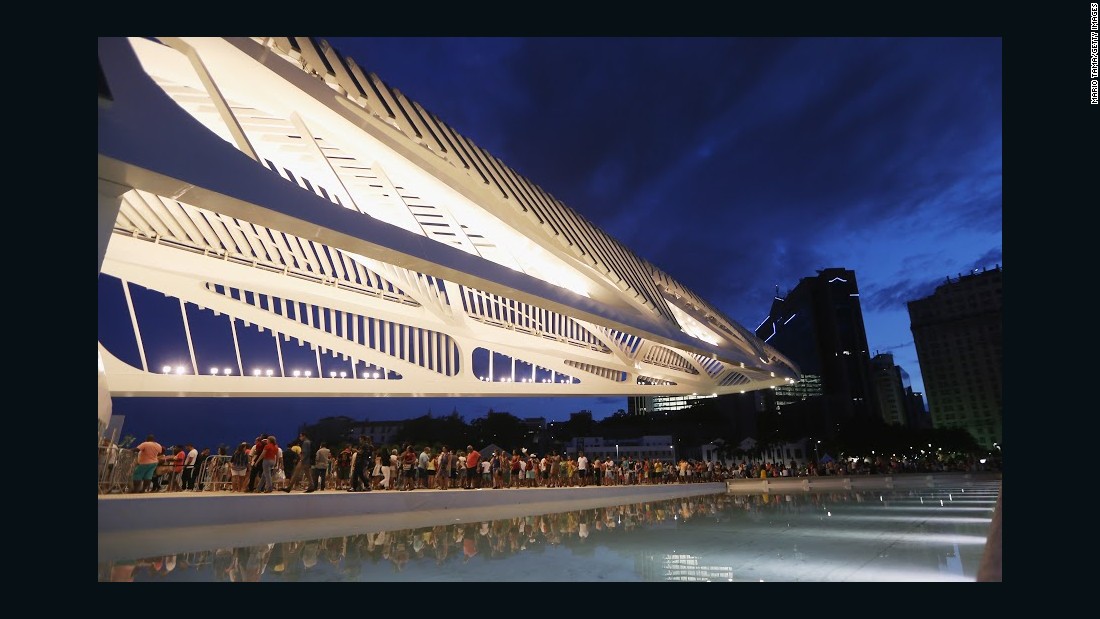 Spanish architect Santiago Calatrava designed the Museum of Tomorrow, which was opened in December last year.&lt;br /&gt;