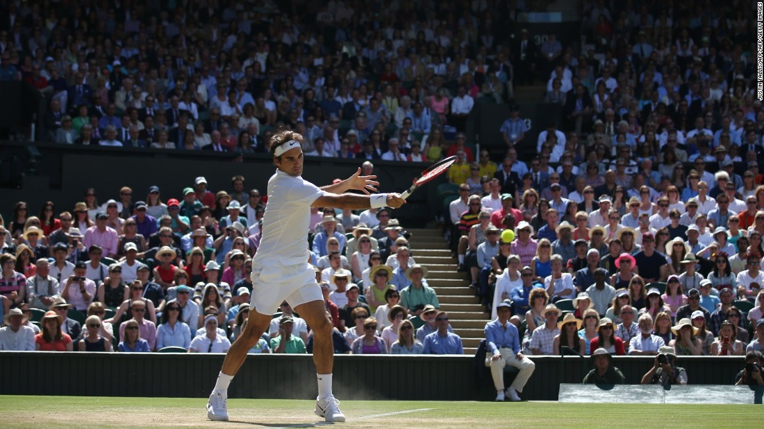 A whopping 27 aces and zero double-faults got the great man out of hot water when it mattered most. &lt;a href=&quot;http://edition.cnn.com/2016/06/28/tennis/roger-federer-tennis-wimbledon-statistics/&quot;&gt;Find out the numbers behind a tennis genius, here&lt;/a&gt;. 