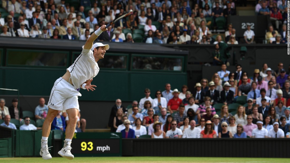 Elsewhere, targeting a second Wimbledon title, British hope Murray defeated Jo-Wilfried Tsonga in another five-setter. 