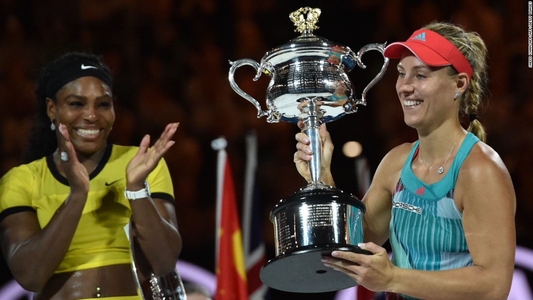 The German won her first slam in January, beating the six-time Melbourne champion. As Serena chases Steffi Graf&#39;s &lt;a href=&quot;http://edition.cnn.com/2016/04/20/tennis/french-open-arantxa-sanchez-vicario/&quot;&gt;record&lt;/a&gt;, can Kerber do it again?  