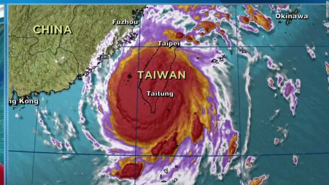 Taiwan Typhoon Nepartak forces thousands to evacuate CNN Video