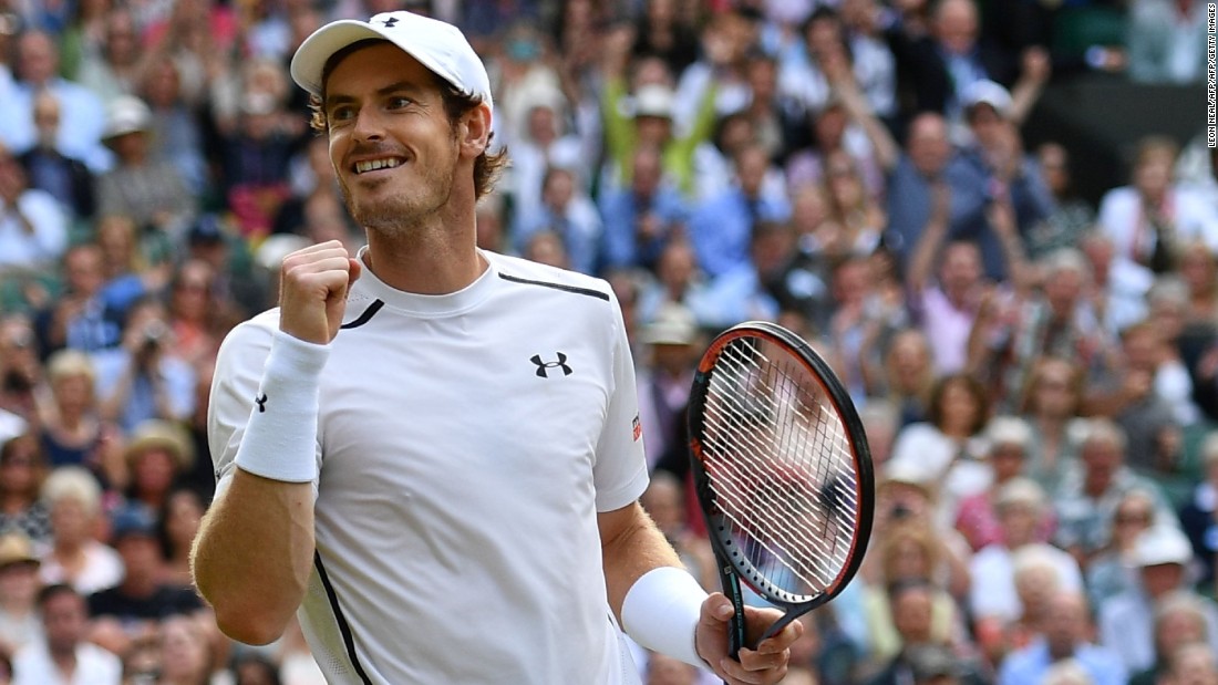British fans will be cheering for Andy Murray on Sunday, after the second seed reached his third Wimbledon final. 