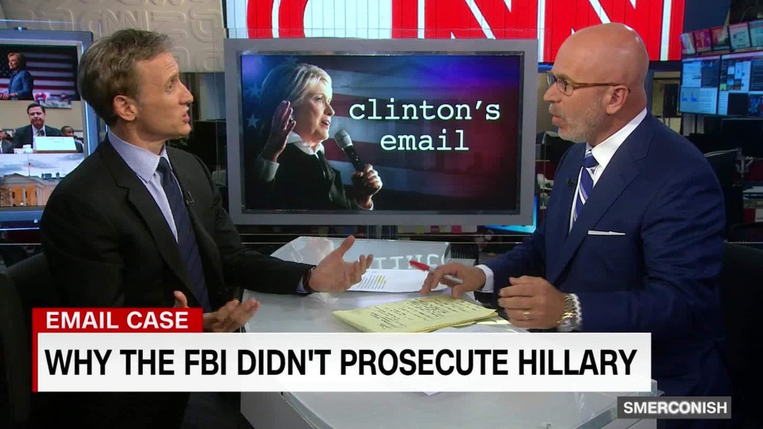 Why Fbi Didnt Prosecute Hillary Clinton On Email Issue Cnn Video 