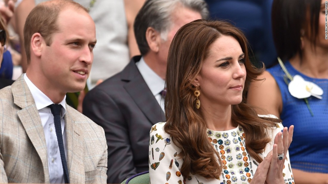 The Royal Box was full of famous faces with Prince William, Duke of Cambridge and Catherine, Duchess of Cambridge, both in attendance. 