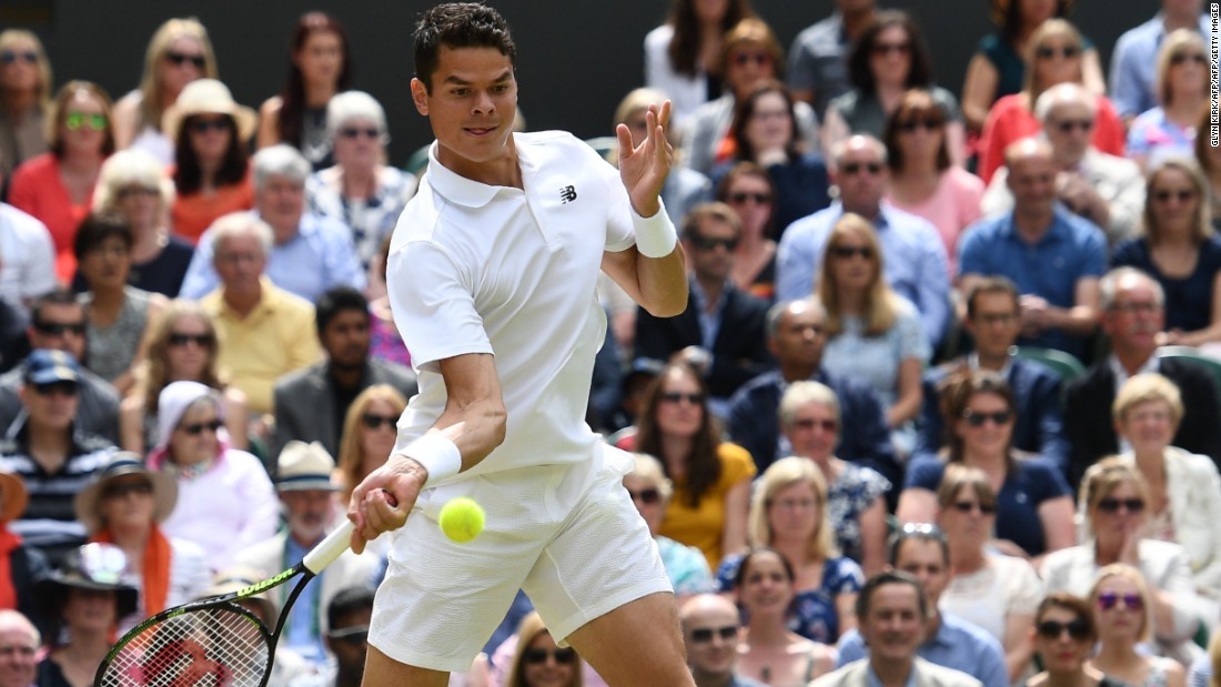 Raonic defeated Roger Federer in the semifinal and looked confident in the opening stages of the match. 
