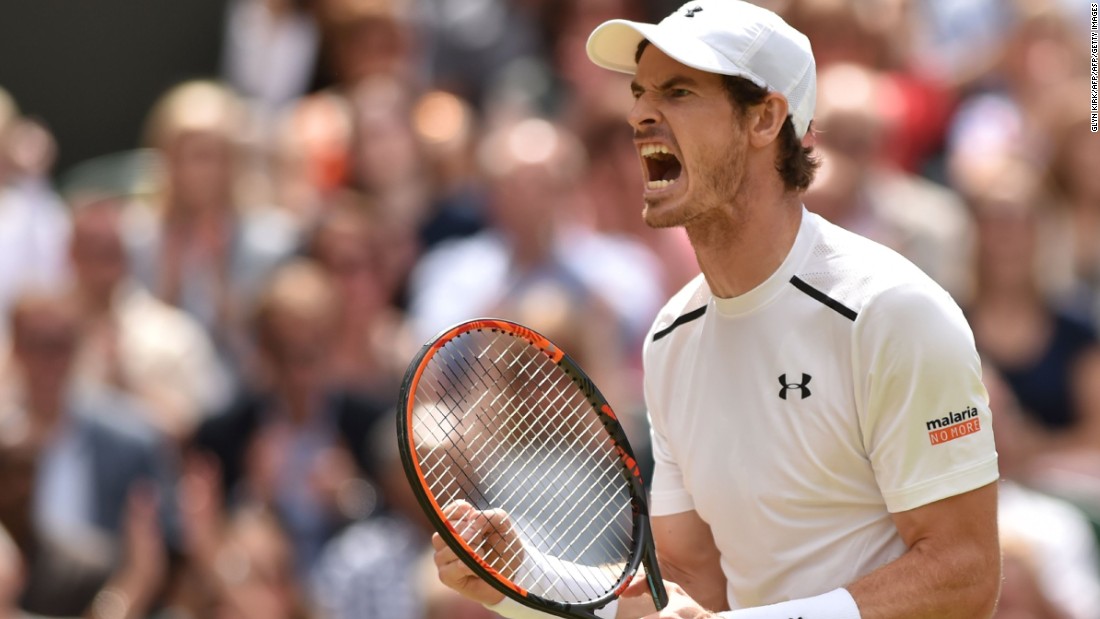 Andy Murray defeated Milos Raonic to win the 2016 Wimbledon title after a 6-4 7-6 7-6 victory on Centre Court.