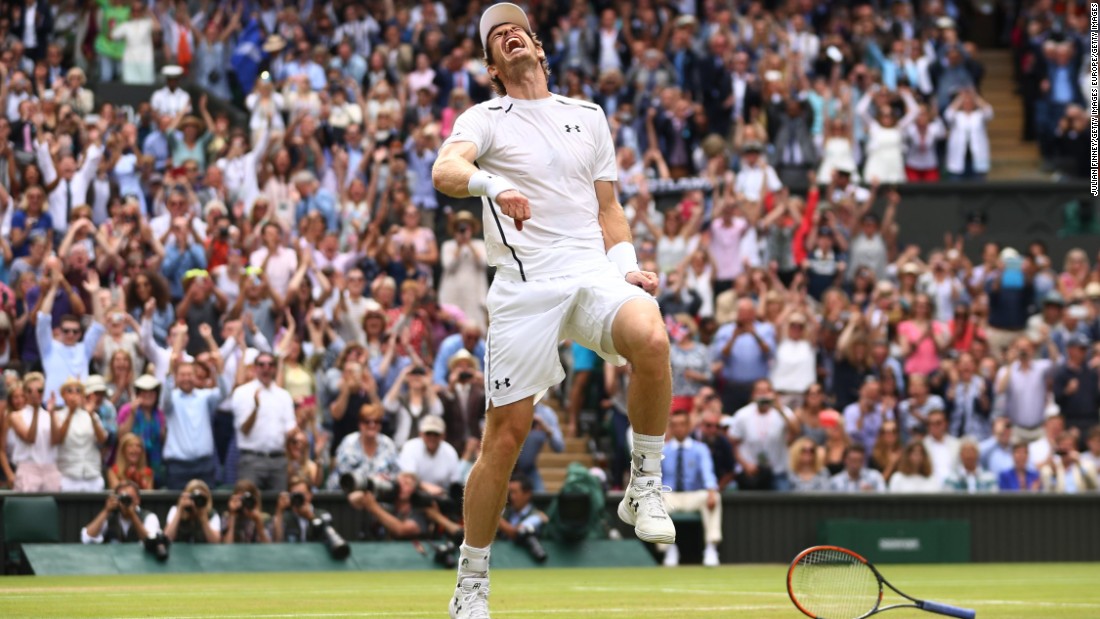 And once again it was Murray who prevailed, winning 7-2 in the tiebreak to wrap up victory in straight sets. 