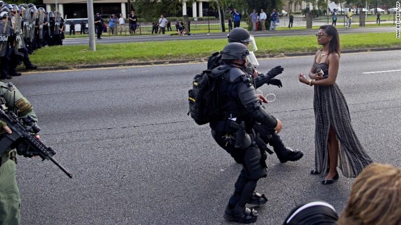 Image result for black women police protest