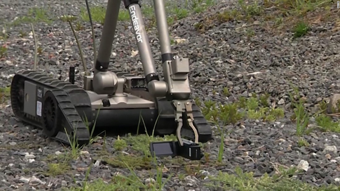 How robot, explosives sniper | CNN