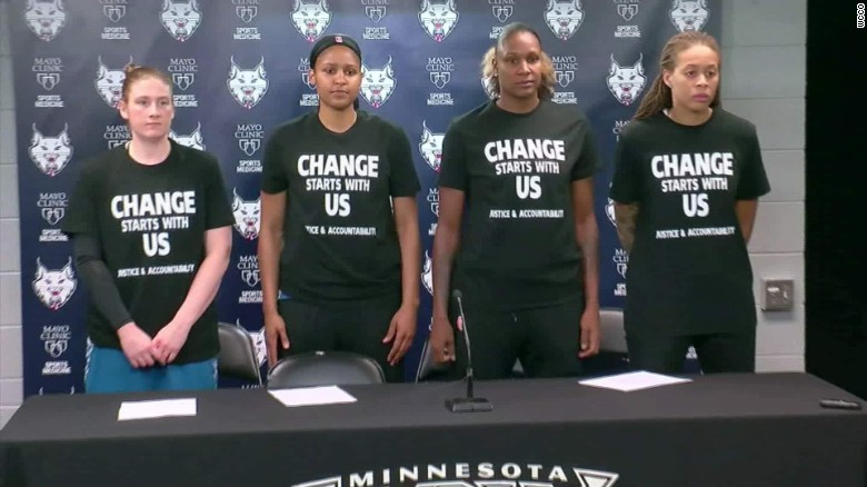 Image result for maya moore black lives matter