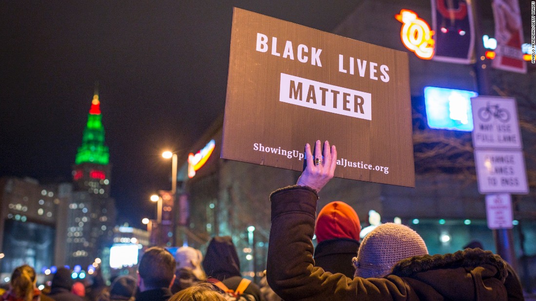 Black Lives Matter demonstrators march in Cleveland on December 29, 2015, after a grand jury &lt;a href=&quot;http://www.cnn.com/2015/12/28/us/tamir-rice-shooting/&quot; target=&quot;_blank&quot;&gt;declined to indict Cleveland Police officer&lt;/a&gt; Timothy Loehmann for the fatal shooting of Tamir Rice on November 22, 2014.