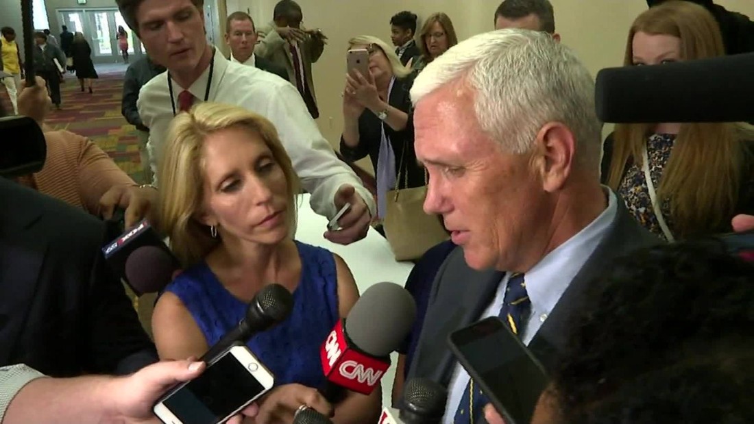 Mike Pence On Being Considered For Donald Trumps Vp Cnn Video 6752