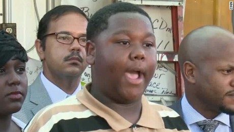 Alton Sterling&#39;s son speaks out 