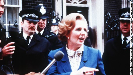 Number 10 Downing Street releases on Friday, April 12, 201 two collections of undated photographs documenting Baroness Margaret Thatcher&#39;s time in office and her lasting influence on 10 Downing Street. Thatcher died on Monday, April 8, 2013 at age 87.