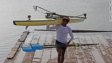 Bhokanal started rowing in the army, he will represent India at this year&#39;s Olympics