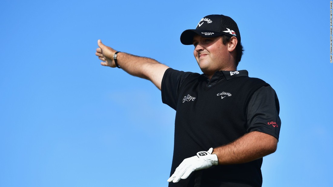 Mickelson was ahead of fellow American Patrick Reed (pictured), who led for much of the morning on the Scottish coast  with a 66 that was matched by Germany&#39;s former world No. 1 Martin Kaymer.