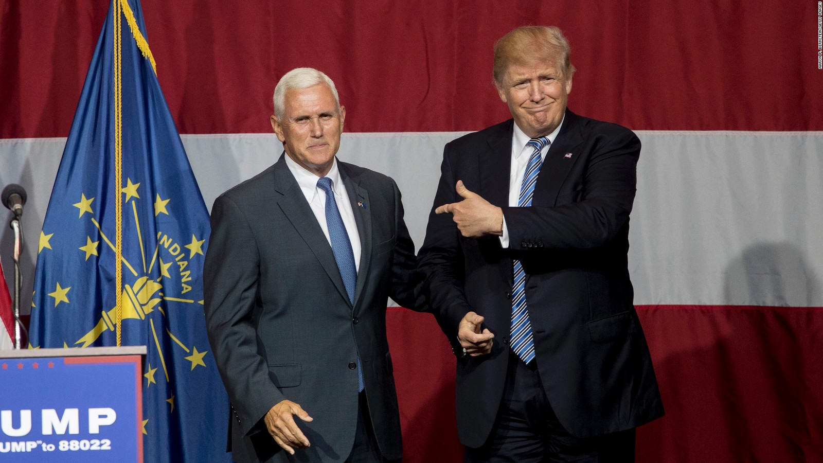 The Mike Pence Pick The Time Donald Trump Didnt Go With His Gut Cnnpolitics 