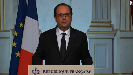 French president: Horror has struck France 