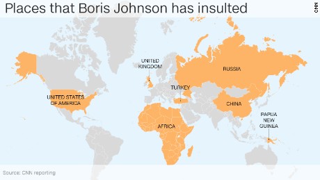 Here&#39;s how Boris Johnson insulted YOUR country