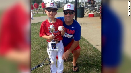 Sean Copeland, 51, and his son Brodie, 11, both of Texas, were killed in Thursday&#39;s attack, their family said.