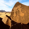 african rock art Niger - Tulip Heads