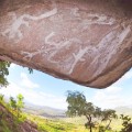 african rock art Malawi - Chewa art