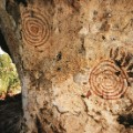 african rock art Kenya - Kwitone circles reup