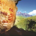 african rock art South Africa -  San paintings reup